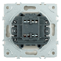 Переключатель перекрестный 1-клавишный (механизм), STEKKER, 250В, 10А, серия Эмили, RSW10-5110-08, кашемир, soft touch 49897