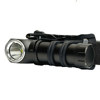 Фонарь налобный Feron TH2313 с аккумулятором 3W 1COB USB IP44, алюминий 51119 Фонарь налобный Feron TH2313 с аккумулятором 3W 1COB USB IP44, алюминий 51119