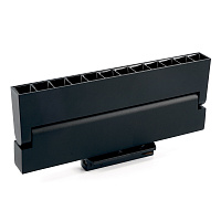 Светильник трековый светодиодный на шинопровод 12W, 1080 Lm, 4000К, 30 градусов, черный, Feron AL139 серия LensFold Артикул 51716