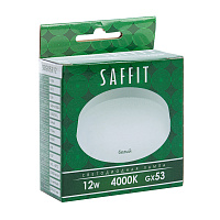 Лампа светодиодная SAFFIT SBGX5312 GX53 12W 230V 4000K 55189 Лампа светодиодная SAFFIT SBGX5312 GX53 12W 230V 4000K 55189