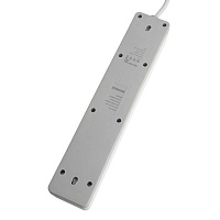 Сетевой фильтр 5-местный с/з STEKKER HM20-51-02 3x1мм2, 1,8 м, серия Optima, белый 50092 Сетевой фильтр 5-местный с/з STEKKER HM20-51-02 3x1мм2, 1,8 м, серия Optima, белый 50092
