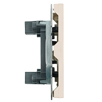 Заглушка (механизм), STEKKER, серия Эмили, RST00-5116-08, кашемир, soft touch 49909