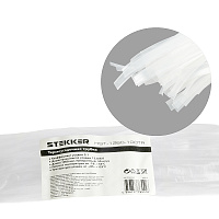 Термоусадочная трубка STEKKER HST-1260-100TR, длина 100 см., коэф. усадки 2:1, прозрачный 49012