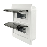 Бокс встраиваемый STEKKER EBX50-4/24-50 24 модуля, пластик, серия ArcaLight 50515