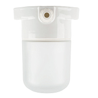 Светильник НББ 01-60-101 112х137х112мм, E27 max 60Вт, прямой керам. корпус, стекло, IP65, белый 53164