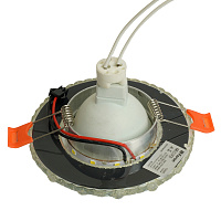 Светильник встраиваемый с LED подсветкой Feron CD941 потолочный MR16 G5.3 прозрачный Светильник встраиваемый с LED подсветкой Feron CD941 потолочный MR16 G5.3 прозрачный