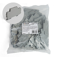 LD563-1-25 Торцевая заглушка для ЗНИ LD555 2,5 мм²  (JXB ST 2,5), серый STEKKER 39989 LD563-1-25 Торцевая заглушка для ЗНИ LD555 2,5 мм²  (JXB ST 2,5), серый STEKKER 39989