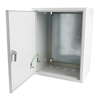 Шкаф с монтажной панелью ЩМП-1-0 STEKKER EBX60-2/1-0-31  IP31 (395*310*220) сталь, серия ArcaMetal 50547