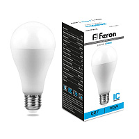 Лампа светодиодная Feron LB-130 Шар E27 30W 175-265V 6400K 38196 Лампа светодиодная Feron LB-130 Шар E27 30W 175-265V 6400K 38196