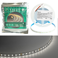 Лента светодиодная SST02 SAFFIT 120SMD(2835)/м 9.6Вт/м 12V 5000*8*1.22мм 4000К, IP20 Артикул 55241 Лента светодиодная SST02 SAFFIT 120SMD(2835)/м 9.6Вт/м 12V 5000*8*1.22мм 4000К, IP20 Артикул 55241