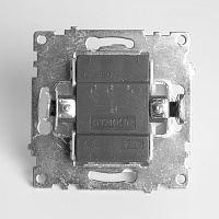 Выключатель 3-клавишный (механизм), STEKKER GLS10-7108-01, 250V, 10А, серия Катрин, белый  49171 Выключатель 3-клавишный (механизм), STEKKER GLS10-7108-01, 250V, 10А, серия Катрин, белый  49171