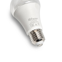 Лампа светодиодная для растений А60 Feron LB-7060 E27 10W 175-265V красно-синий спектр 38275 Лампа светодиодная для растений А60 Feron LB-7060 E27 10W 175-265V красно-синий спектр 38275