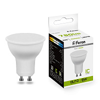 Лампа светодиодная Feron LB-560 MR16 GU10 9W 175-265V 4000K 25843 Лампа светодиодная Feron LB-560 MR16 GU10 9W 175-265V 4000K 25843